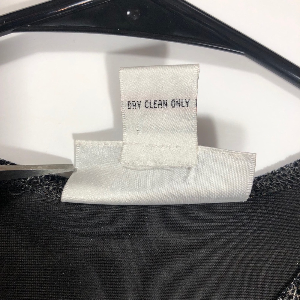 Yves St. Clair velvet shimmer long sleeve top. M. - Picture 6 of 8